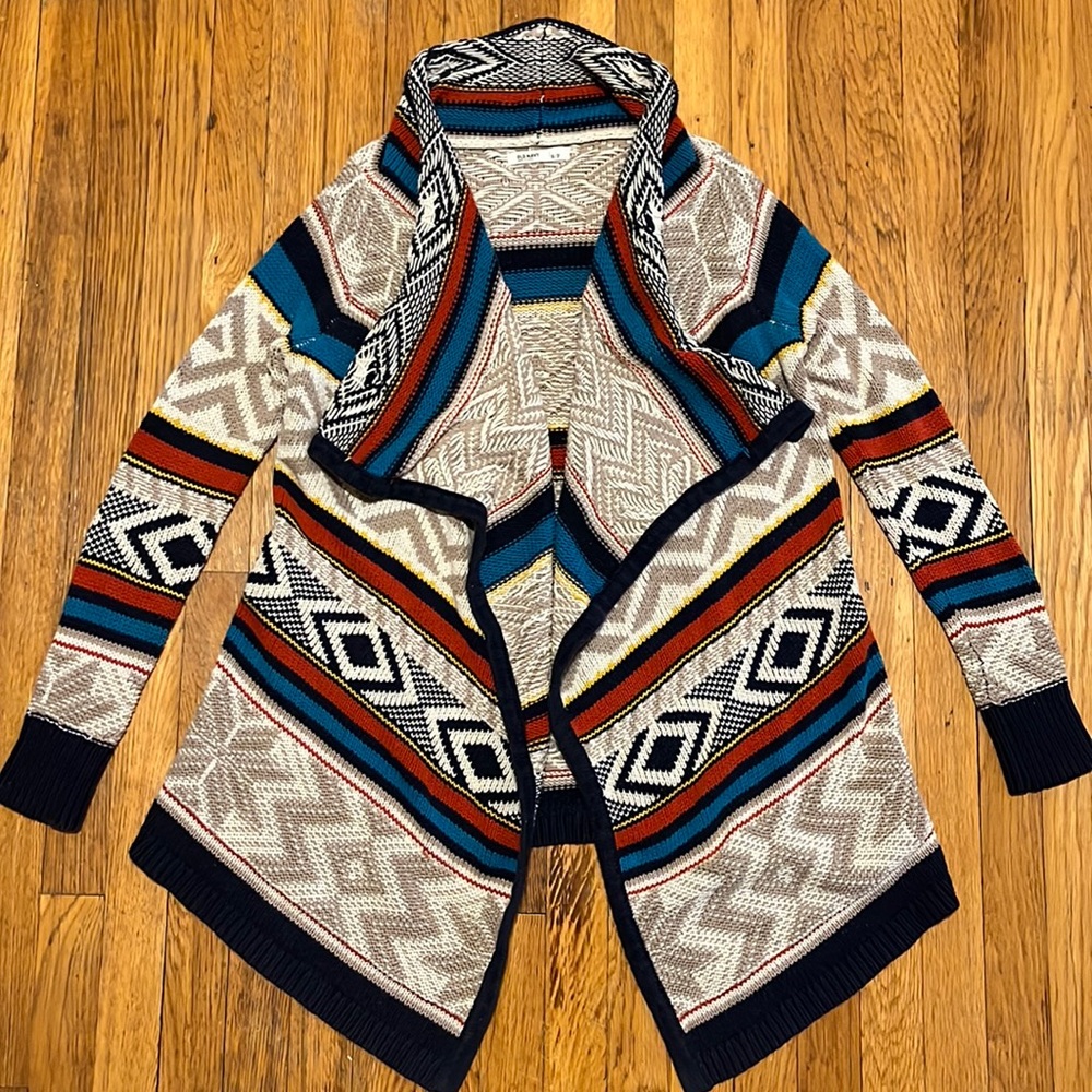 Old Navy Cozy Shawl Raglan Sleeve Cardigan Sweater in Size Small